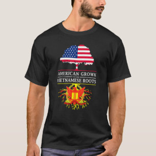 T-shirt Les Américains Cultivent Avec Des Racines Sud-Viet