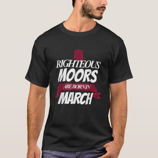 T-shirt Les Américains mauresques de droites mères mars An (Devant)