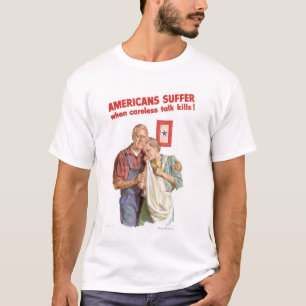 T-shirt Les Américains souffrent...