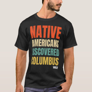 T-shirt Les Amérindiens découvrent Columbus