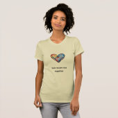 T-shirt Les âmes sœurs courent ensemble (Devant entier)
