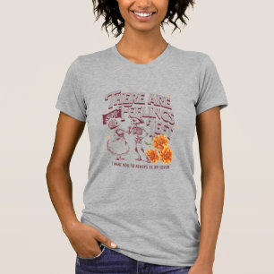 T-shirt "Les amies sont..." Eccentric Doodle pour 