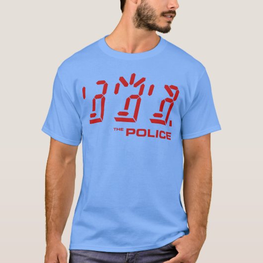 T-shirt Les amis de la police (Devant)