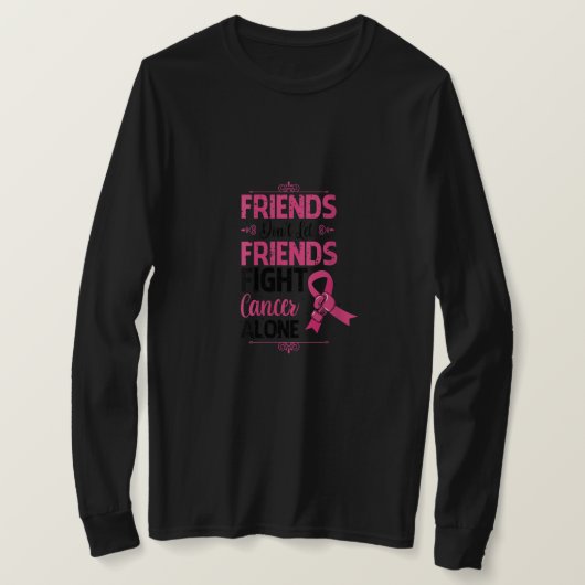 T-shirt Les amis des femmes ne laissent pas les amis comba (Design devant)