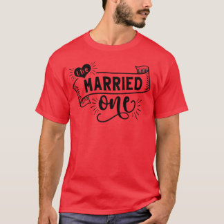 T-shirt Les amis mariés d'une fête de mariage