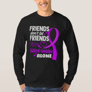 T-shirt Les amis ne laissent pas les amis combattre l'enfa