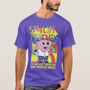 T-shirt Les amis souriants font sourire les gens PIM Dessi