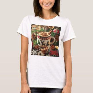 T-SHIRT LES AMOUREUX DE CAFÉ JOYEUX NOËL