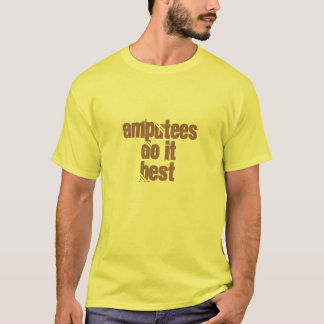 T-shirt Les amputés le font meilleur