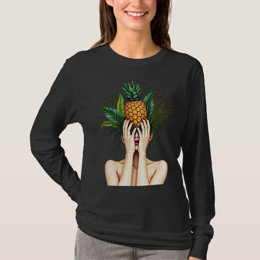 T-shirt Les ananas sont dans ma tête (Devant)