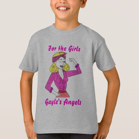 T-shirt Les anges de Gayle - la chemise de l'enfant (Devant)