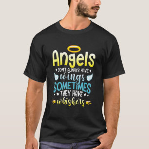 T-shirt Les anges n'ont pas toujours d'ailes parfois
