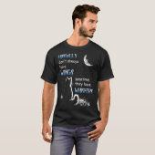 T-shirt Les anges n'ont pas toujours d'ailes parfois (Devant entier)