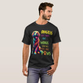T-SHIRT LES ANGES N'ONT PAS TOUJOURS DES AILES PARFOIS (Devant entier)