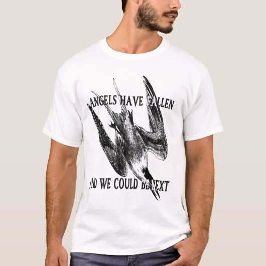 T-shirt Les anges sont tombés (Devant)