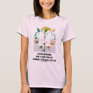 T-shirt Les angiospermes sont une question de style de