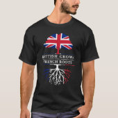 T-shirt Les Anglais développés avec la conception de la (Devant)