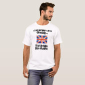 T-shirt Les Anglais viennent…, (Devant entier)