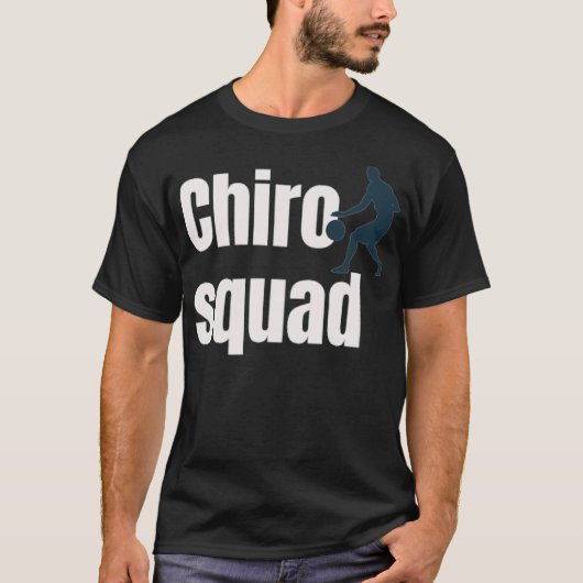 T-shirt Les animaux de l'équipe Chiro drôles  (Devant)