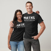 T-shirt Les animaux mathématiques amis (Unisexe)