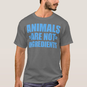 T-shirt Les animaux ne sont pas des ingrédients 56