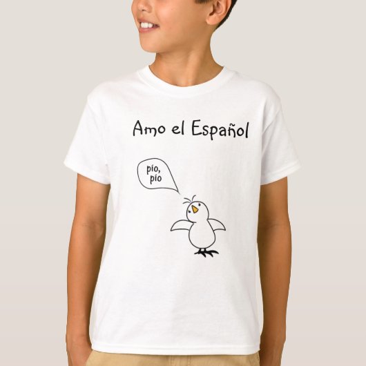 T-shirt Les Animaux Parlent Espagnol Aussi ! Marchandises (Devant)