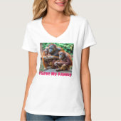 T-shirt Les animaux vivent ensemble (Devant)