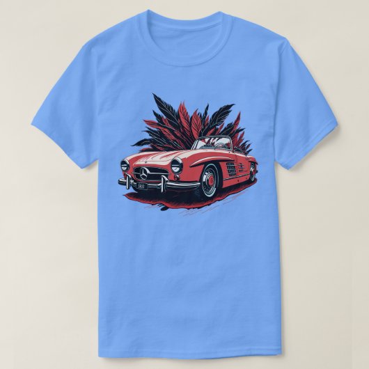 T-shirt les années 50 Mercedes Benz (Design devant)