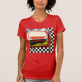 T-shirt les années 50 Retro Diner (Devant)