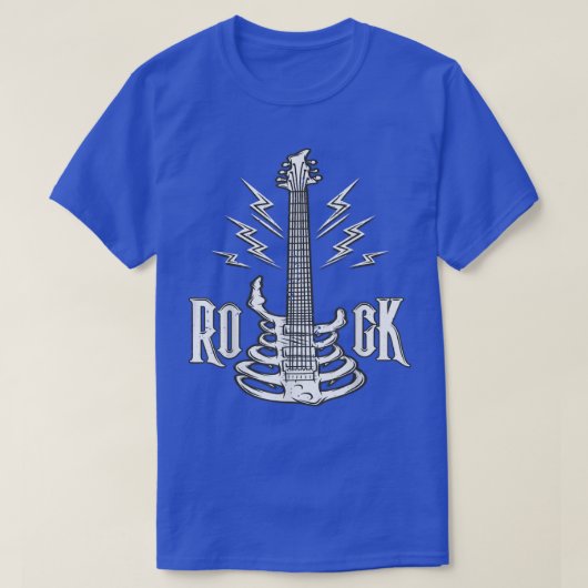 T-shirt les années 50 Rockabilly 1950 Sock Hop Skeleton Ro (Design devant)