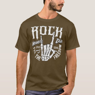 T-shirt les années 50 Rockabilly Sock Hop Rock N Roll Skel