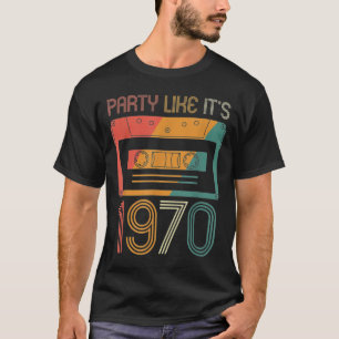 T-shirt Les années 70 1970 Parti des années 70 comme son 1