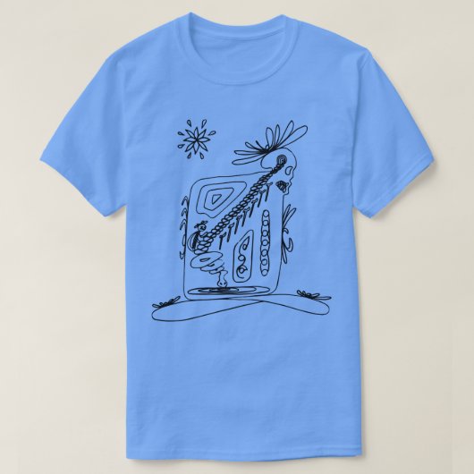 T-shirt Les années 70 corps libre (Design devant)