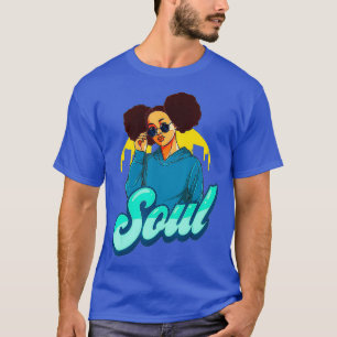 T-shirt les années 70 Funk Soul Shirt Vintage Disco Retro