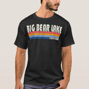 T-shirt Les années 70 rétro Vintage 80s Style Big Bear Lak