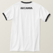 T-shirt les années 70 Rustique Retro Bach Camp avant et ar (Design dos)