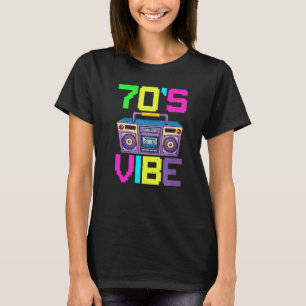 T-shirt les années 70 Vibe Classic Costume Musique Née En