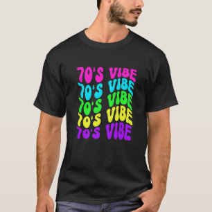 T-shirt les années 70 Vibe Retro Vintage des années 1970 l