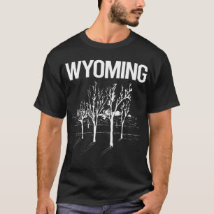 T-shirt Les arbres de la rue au Wyoming