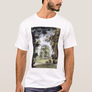 T-shirt Les arbres de soeur, Kew fait du jardinage, plaque