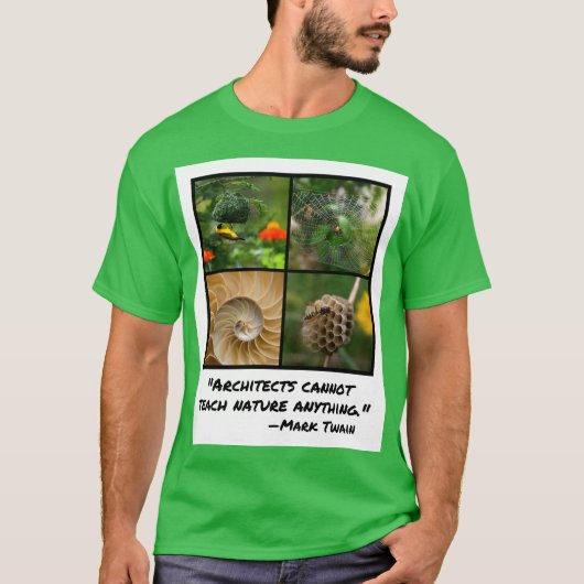 T-shirt "Les Architectes Ne Peuvent Rien Apprendre À La Na (Devant)
