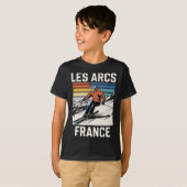 T-shirt Les Arcs France (Devant entier)