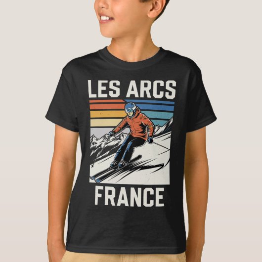 T-shirt Les Arcs France (Devant)