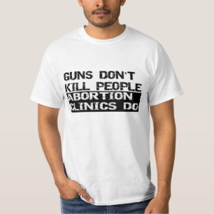 T-shirt Les armes à feu ne tuent pas des personnes que le