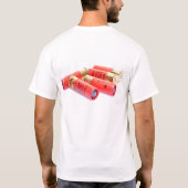 T-shirt Les armes à feu ne tuent pas les personnes, papas (Dos)