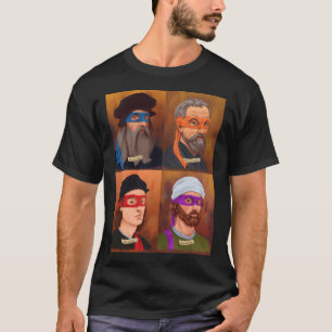 T-shirt Les artistes de la Renaissance Ninja