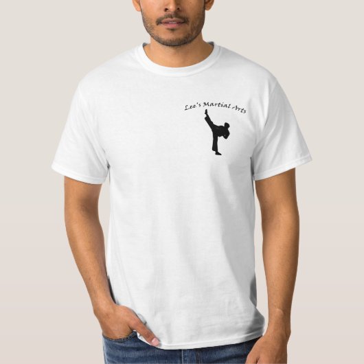 T-shirt Les arts martiaux Bloomington de Lee (Devant)