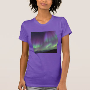 T-shirt Les Aurores Boréales Nord de l'Islande