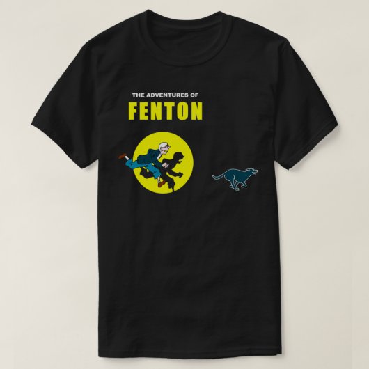 T-shirt Les aventures de Fenton (Design devant)
