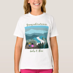 T-shirt Les aventuriers aiment la nature